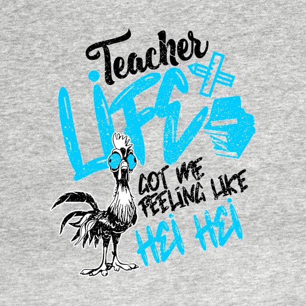 'Teacher Got Me Feelin Like' Charming Teacher Quote Gift by ourwackyhome